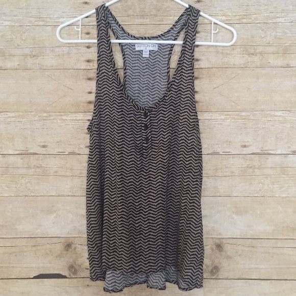 Cotton On Tops - ❗️FLASH SALE❗️Cotton On Women’s Button Front Tank